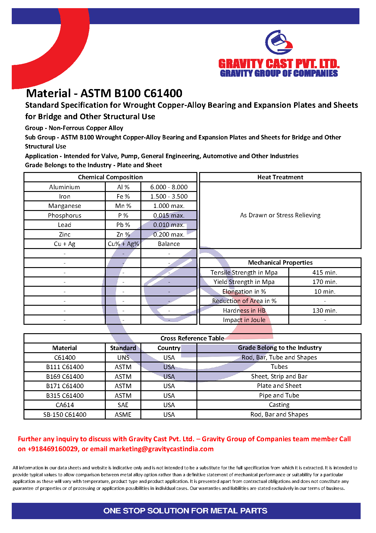 ASTM B100 C61400.pdf